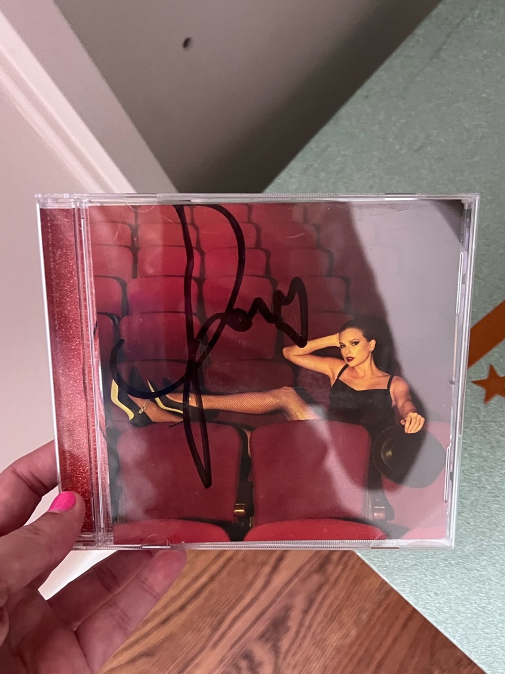 Taylor Swift The Life Of A Showgirl CD With Signed Insert #4